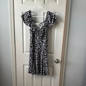 Floral Off-Shoulder Dress